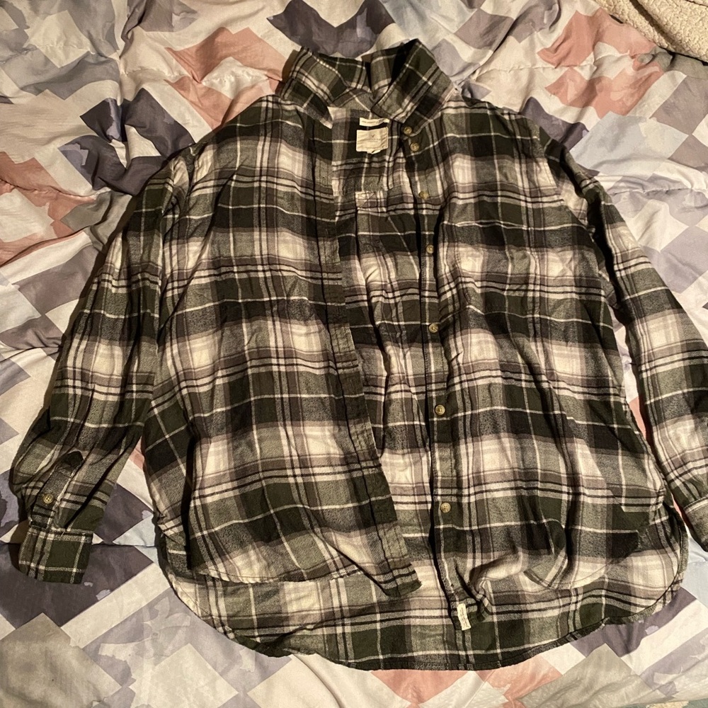 American Eagle boyfriend flannel